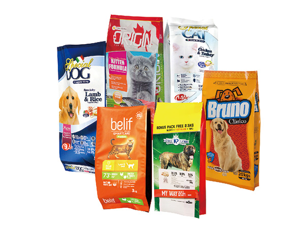 Emballage des aliments pour animaux de compagnie